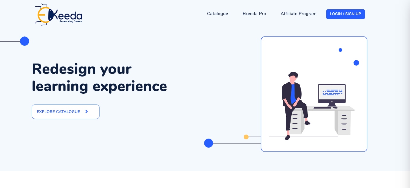 Ekeeda website