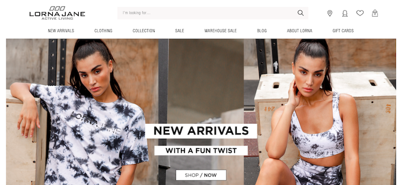 Lorna Jane website