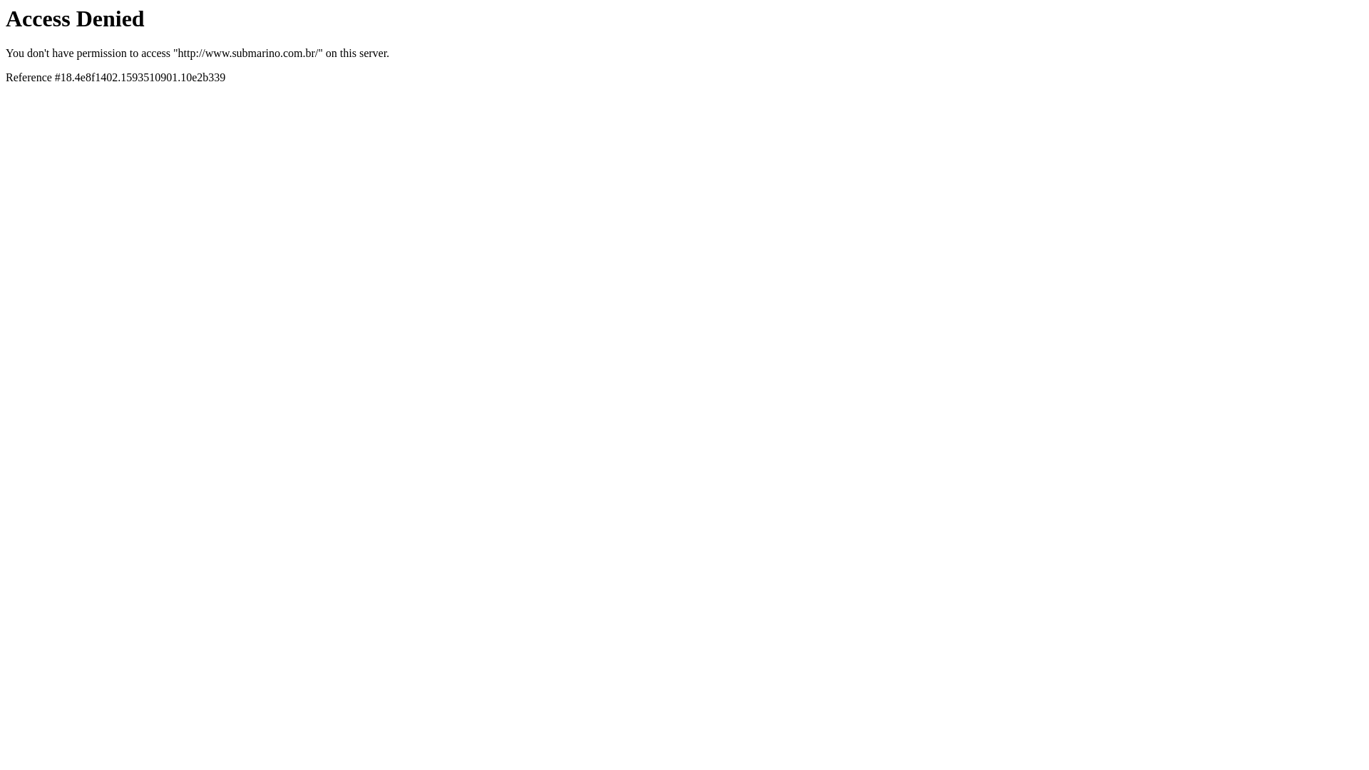 Submarino Brasil website