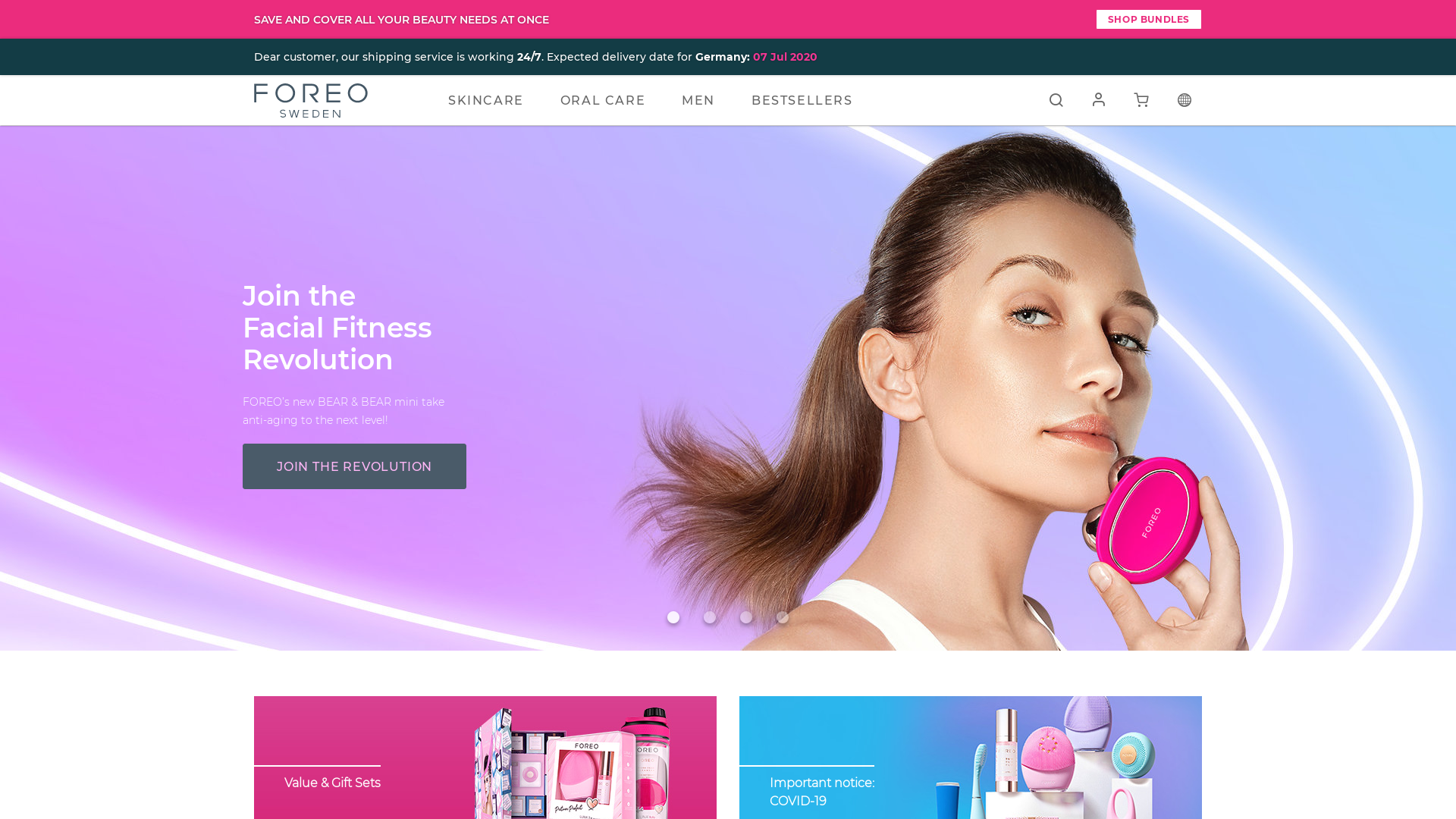 FOREO website