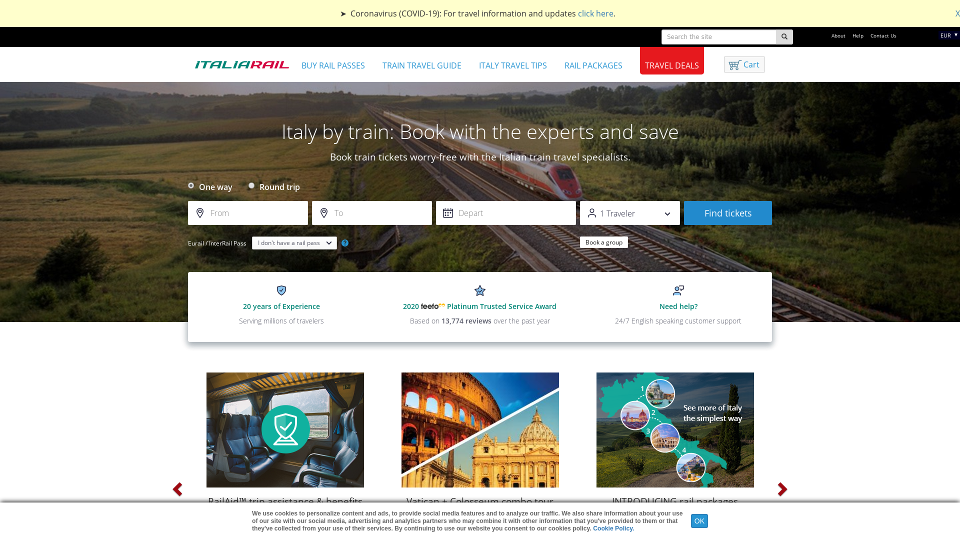 Italia Rail / CPS website