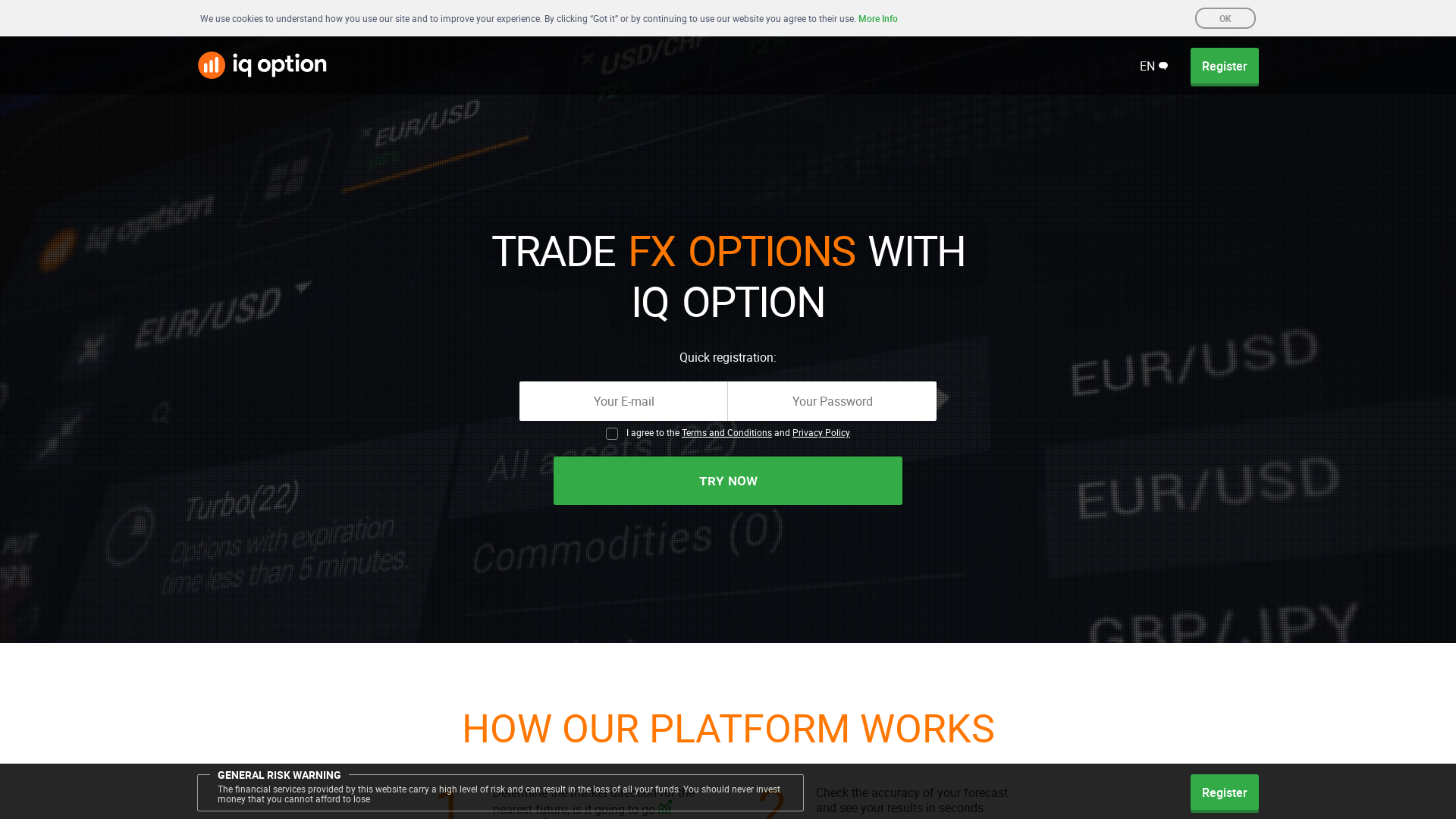 IQoption website