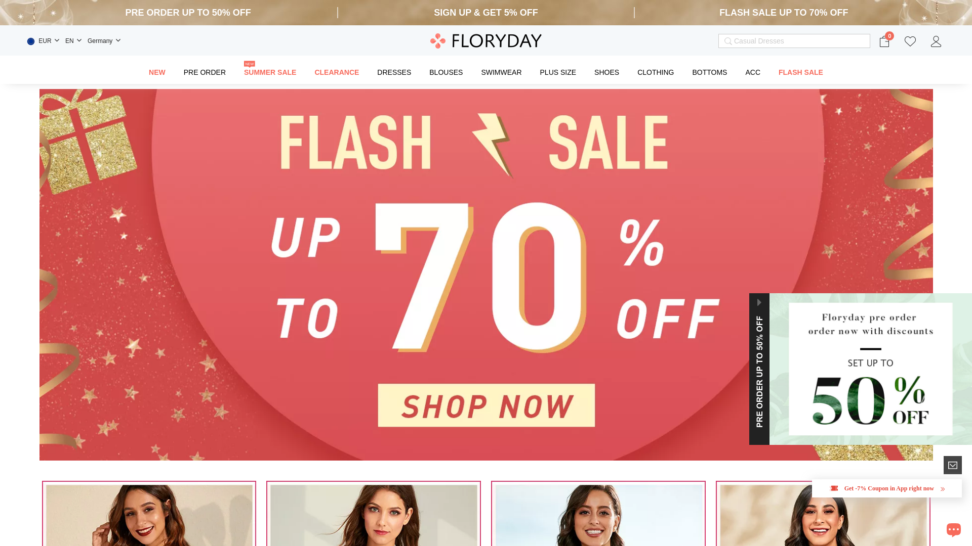 Floryday website