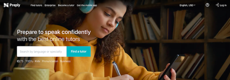 Preply website