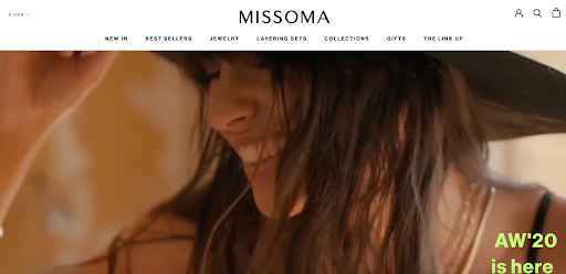 Missoma website