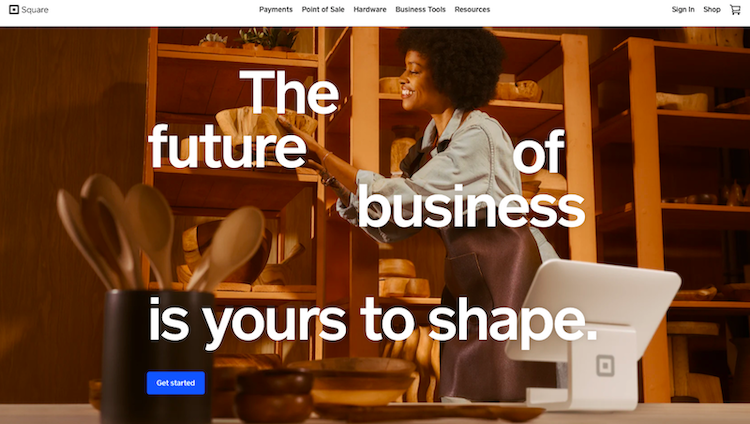 Square AU website