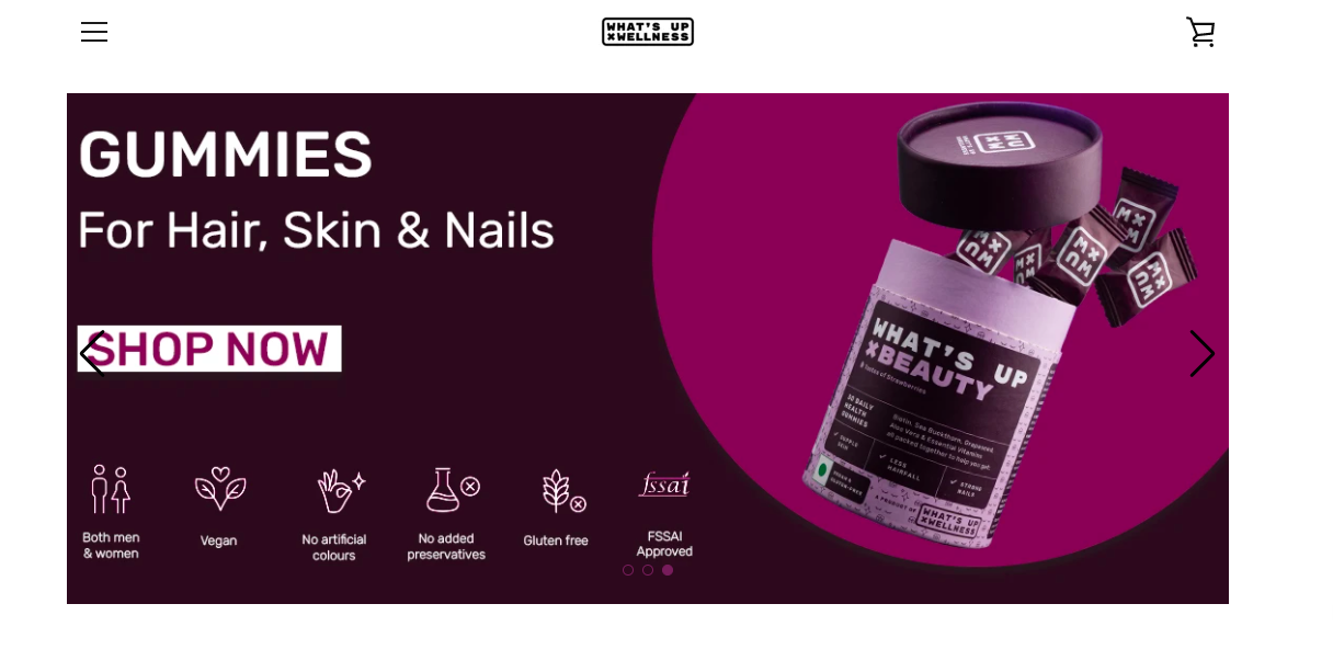 Whatsup Wellness website